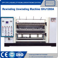 Hdpe plastik film slitting rewinding machine